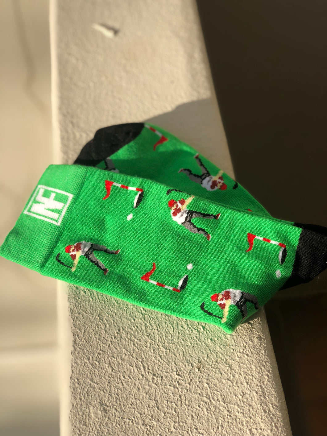 Golf Themed Socks Fourie & Me