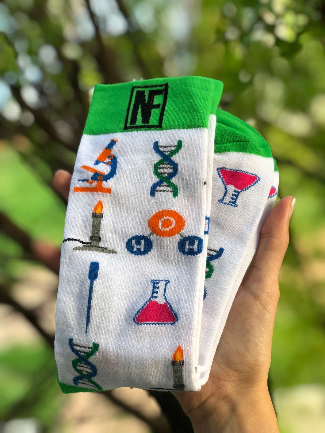 Science Themed Socks