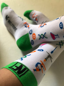 Science Themed Socks