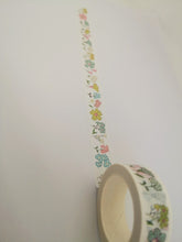 Load image into Gallery viewer, Washi Tape- Vintage flowers
