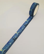 Load image into Gallery viewer, Washi Tape- Van Gogh Starry Night
